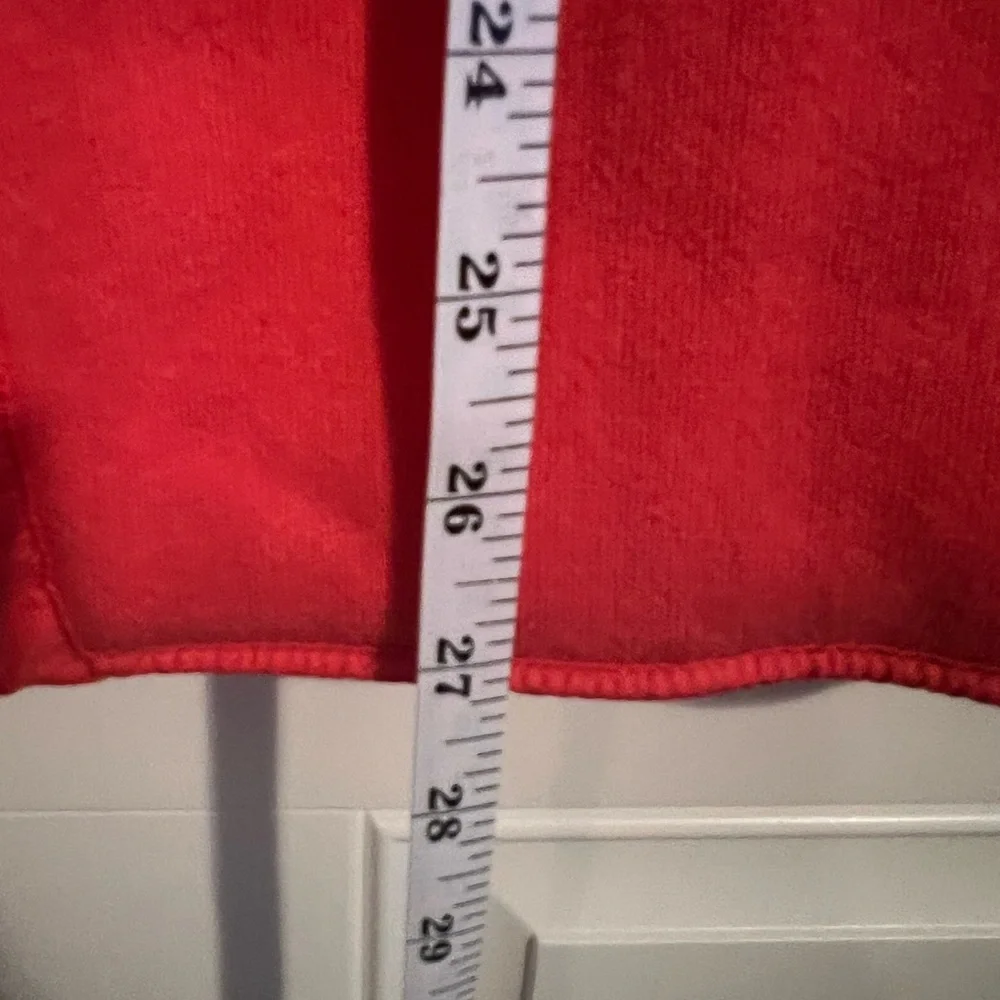 Talbots Orange Quilted Vest Lightweight Stand-Up Collar - Picture 13 of 13